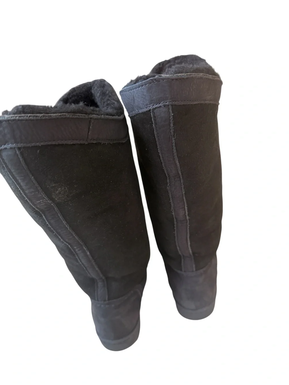 SOREL SHEARLING LINED BOOTS SIZE 9 MADE IN CANADA RUBBER SOLE